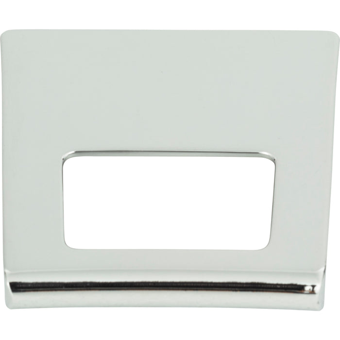 Atlas Homewares 362-CH Mid Century 1 1/4in Center to Center Finger Pull Polished Chrome