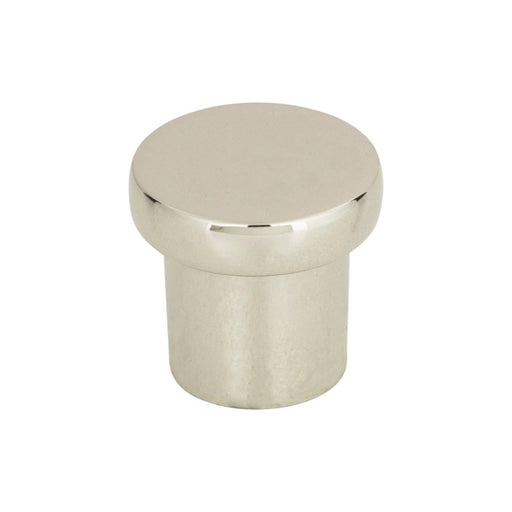 Atlas Homewares A911-PN Chunky Knobs 1in (25mm) Diameter Round Knob Polished Nickel - KnobDepot