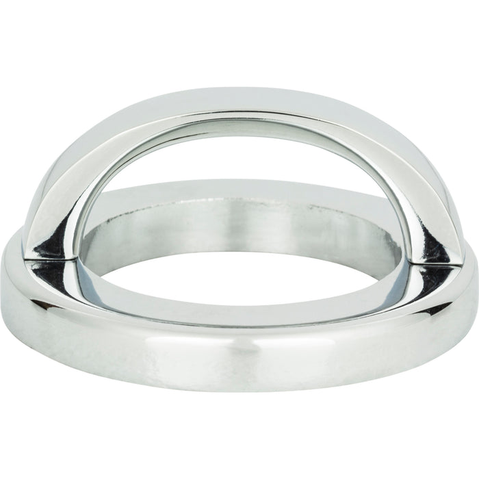 Atlas Homewares 405-CH Tableau 1 13/16in Center to Center Finger Pull Polished Chrome