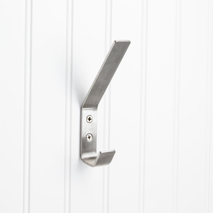 Elements YD35-556SS Wall Double Hook Stainless Steel