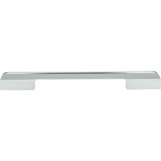 Atlas Homewares A892-CH Round Thin 7 9/16in (192mm) Center to Center Bar Pull Polished Chrome - KnobDepot