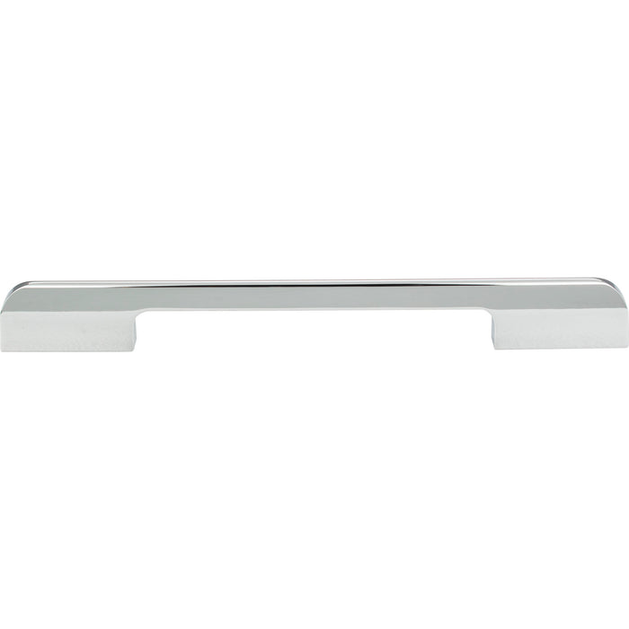 Atlas Homewares A892-CH Round Thin 7 9/16in (192mm) Center to Center Bar Pull Polished Chrome - KnobDepot