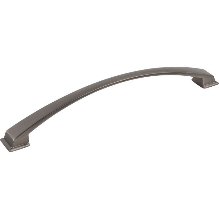 Jeffrey Alexander 944-224BNBDL Roman 224 mm Center-to-Center Arch Pull Brushed Pewter