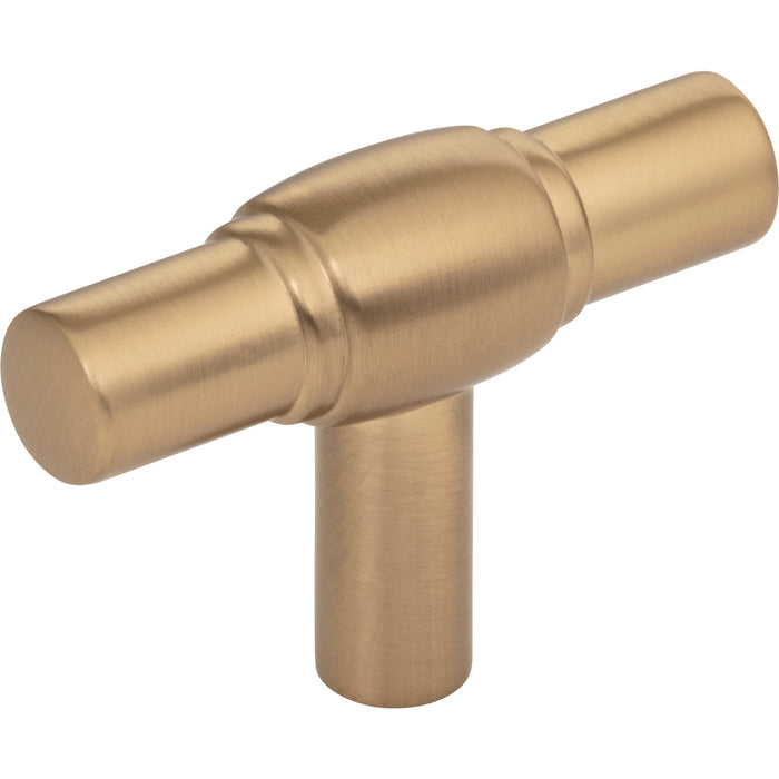 Jeffrey Alexander 885L-SBZ Hayworth 2" Length Bar Knob Satin Bronze