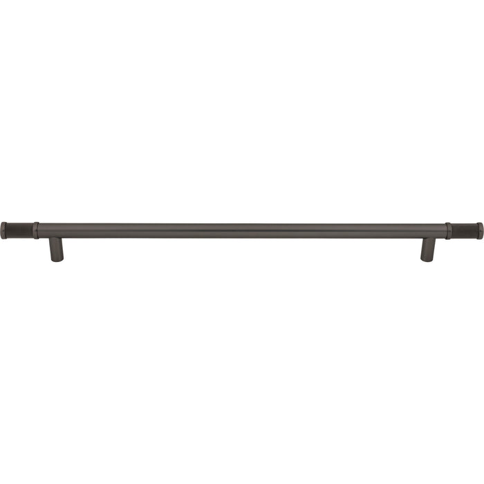 Top Knobs TK3239AG Burnham 18" Center to Center Bar Pull Ash Gray - KnobDepot