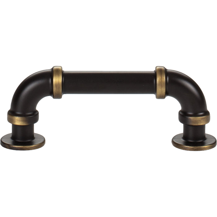 Atlas Homewares 367-CFB Steam Punk 3in Center to Center Bar Pull Cafe Bronze
