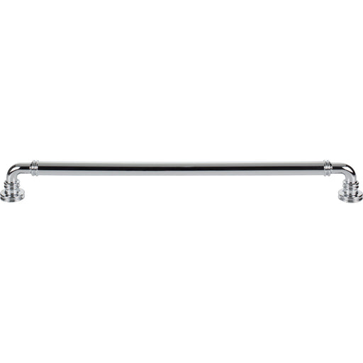 Top Knobs TK3146PC Cranford 12" Center to Center Bar Pull Polished Chrome - KnobDepot
