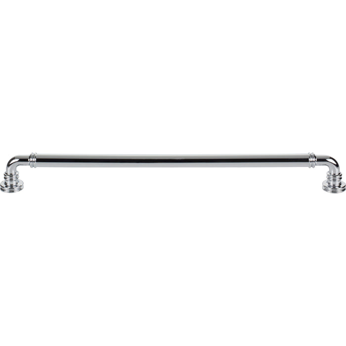 Top Knobs TK3146PC Cranford 12" Center to Center Bar Pull Polished Chrome - KnobDepot