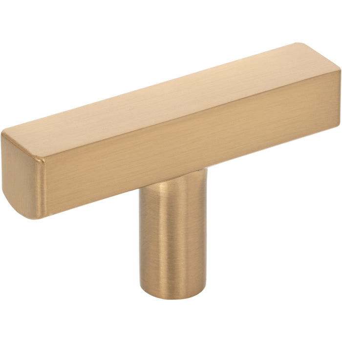 Jeffrey Alexander 845T-SBZ Dominique 2" Length Bar Knob Satin Bronze