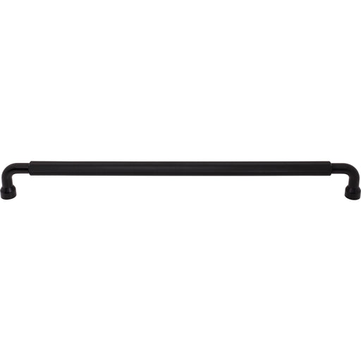 Top Knobs TK3269BLK Garrison 18" Center to Center Bar Pull Flat Black - KnobDepot