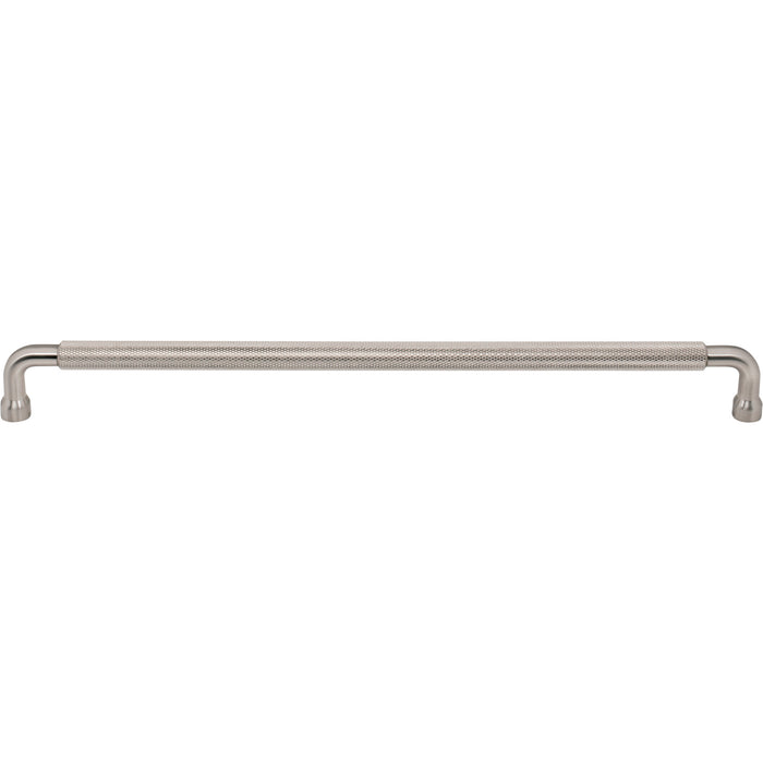 Top Knobs TK3267BSN Garrison 12" Center to Center Bar Pull Brushed Satin Nickel - KnobDepot