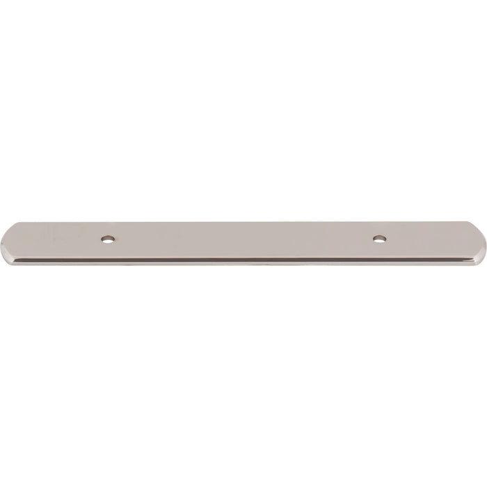 Top Knobs TK3271PN Wescott 3 3/4" Center to Center Pull Backplate Polished Nickel - KnobDepot