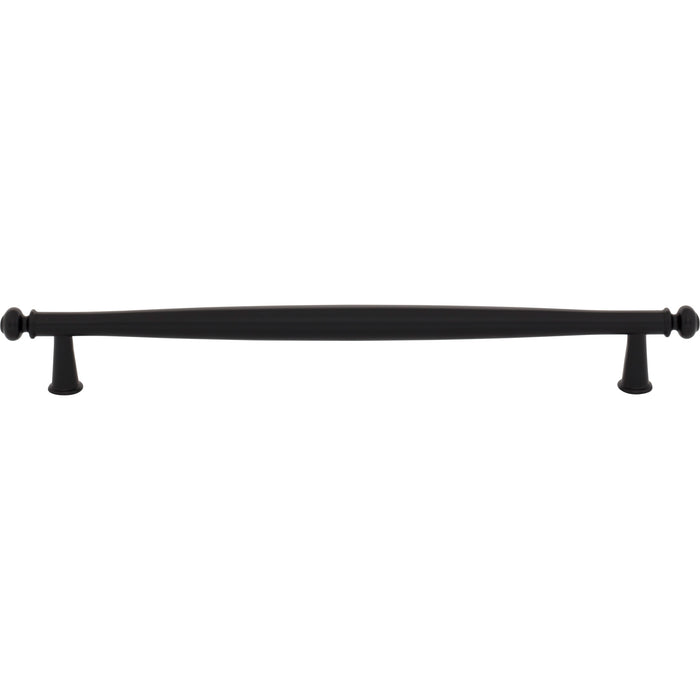 Top Knobs TK3195BLK Coddington 8 13/16" Center to Center Bar Pull Flat Black - KnobDepot