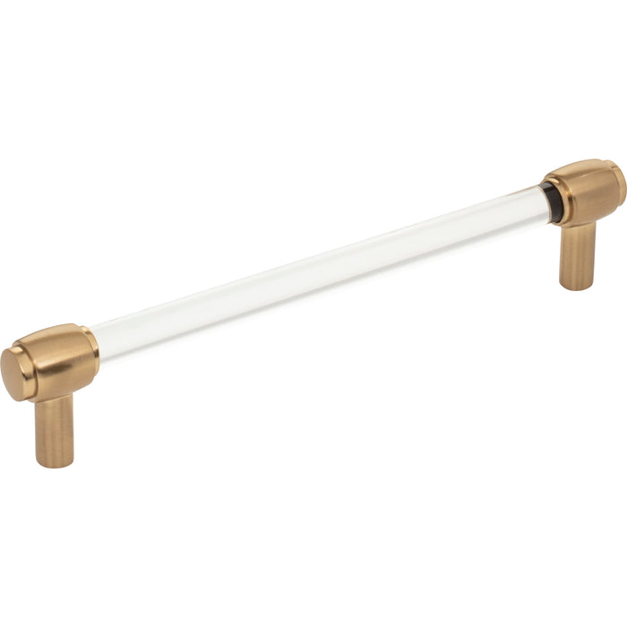 Jeffrey Alexander 775-160SBZ Carmen 160 mm Center-to-Center Bar Pull Satin Bronze