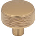 Top Knobs TK3230HB Burnham 1 1/4" Length Round Knob Honey Bronze - KnobDepot