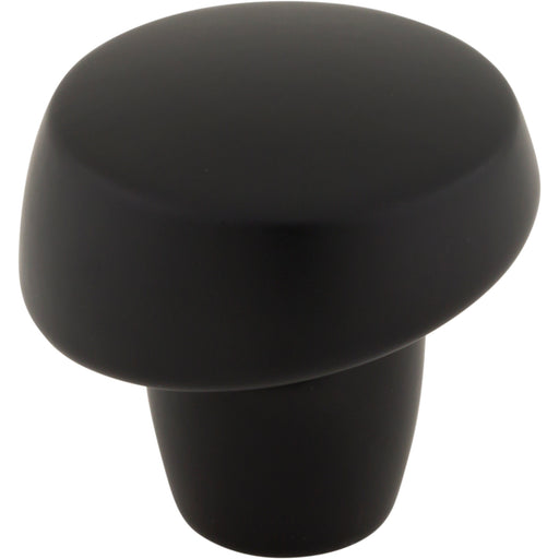 Top Knobs TK3131BLK Florham 1 1/4" Diameter Round Knob Flat Black - KnobDepot