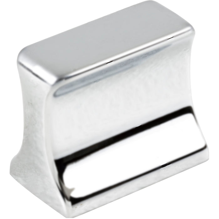 Jeffrey Alexander 752-19PC Sullivan 19 mm Center to Center Rectangle Knob Polished Chrome