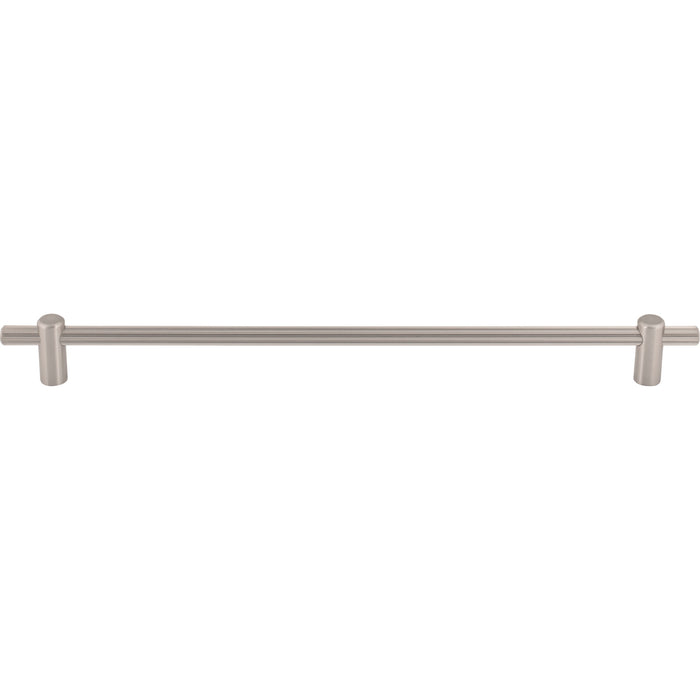 Top Knobs TK3257BSN Dempsey 12" Center to Center Bar Pull Brushed Satin Nickel - KnobDepot