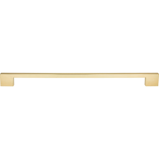 Atlas Homewares AP12-FG Thin Square 18in (457mm) Center to Center Appliance Pull French Gold - KnobDepot