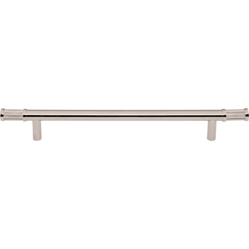 Top Knobs TK3235PN Burnham 7 9/16" Center to Center Bar Pull Polished Nickel - KnobDepot