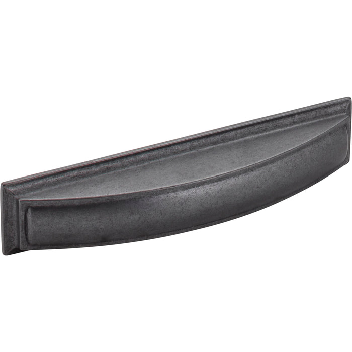 Jeffrey Alexander 436-128DACM Annadale 128 mm Center-to-Center Cup/Bin Pull Gun Metal