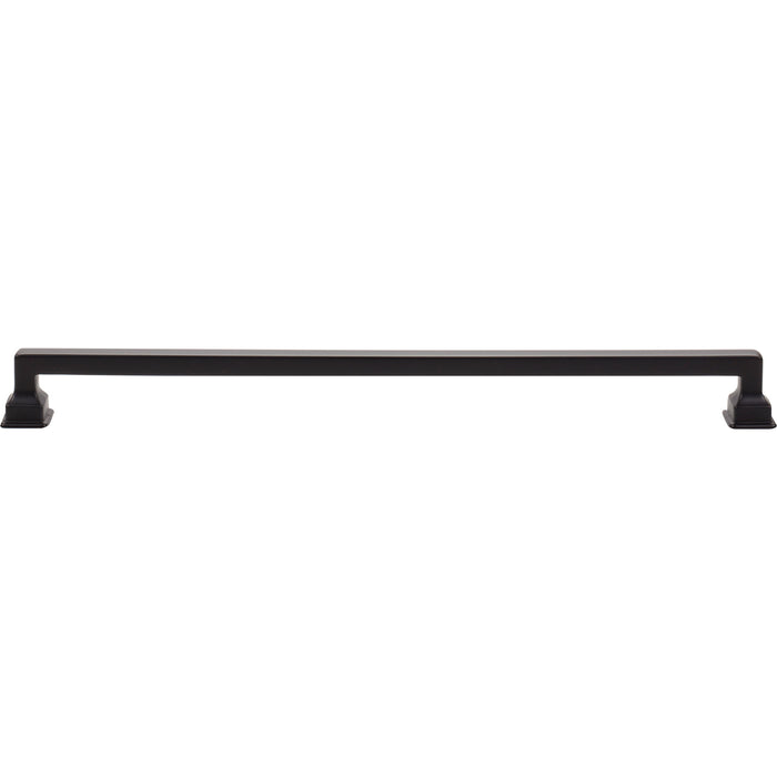 Atlas Homewares A626-BL Erika 12in Center to Center Bar Pull Matte Black