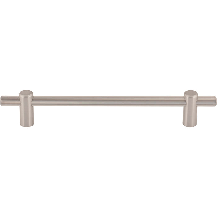 Top Knobs TK3254BSN Dempsey 6 5/16" Center to Center Bar Pull Brushed Satin Nickel - KnobDepot