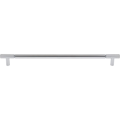 Top Knobs TK3245PC Prestwick 12" Center to Center Bar Pull Polished Chrome - KnobDepot