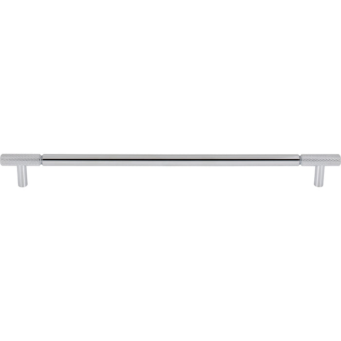 Top Knobs TK3245PC Prestwick 12" Center to Center Bar Pull Polished Chrome - KnobDepot