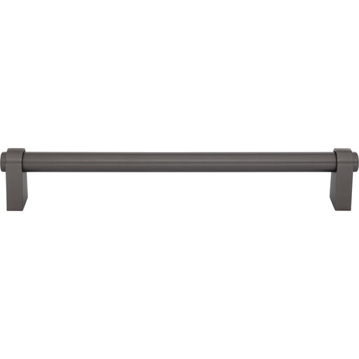 Top Knobs TK3216AG Lawrence 12" Center to Center Appliance Pull Ash Gray - KnobDepot