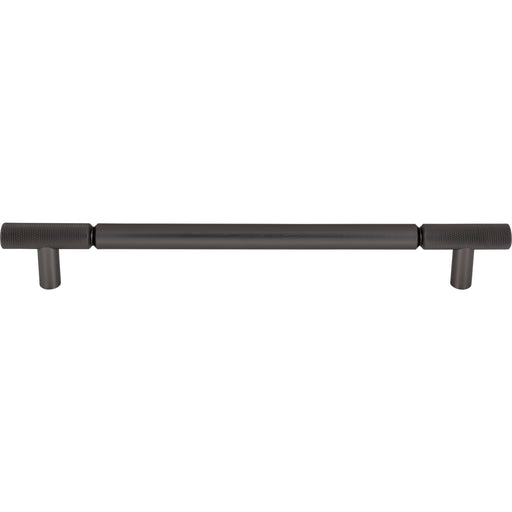 Top Knobs TK3246AG Prestwick 12" Center to Center Bar Pull Ash Gray - KnobDepot