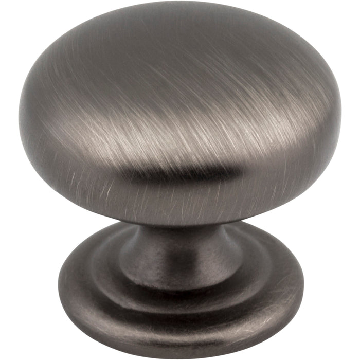 Elements 2980BNBDL Florence 1-1/4" Diameter Mushroom Knob Brushed Pewter