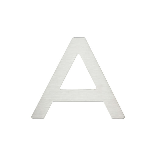 Atlas Homewares PGNA-SS Paragon 4in (102mm) H House Letter Stainless Steel - KnobDepot