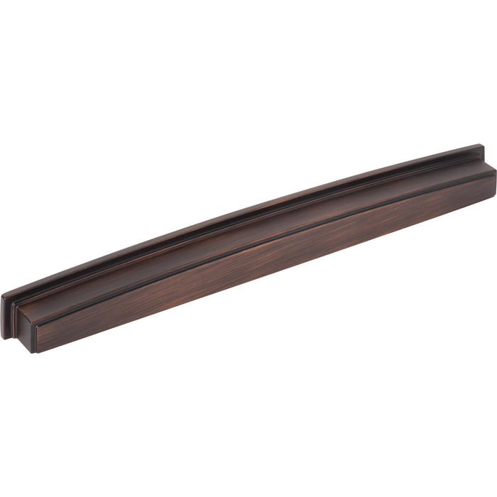 Jeffrey Alexander 141-305DBAC Renzo 305 mm Center-to-Center Cup/Bin Pull Brushed Oil Rubbed Bronze