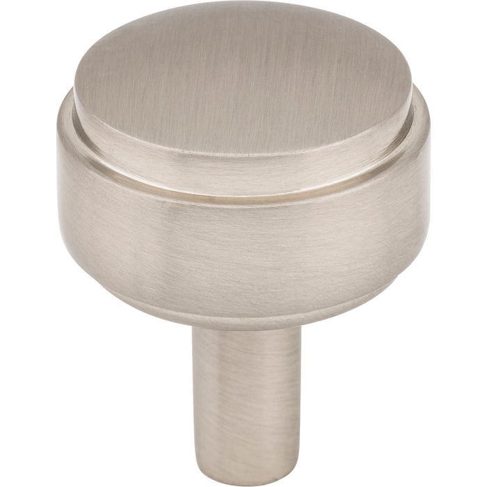 Jeffrey Alexander 885SN Hayworth 1-1/8" Diameter Mushroom Knob Satin Nickel