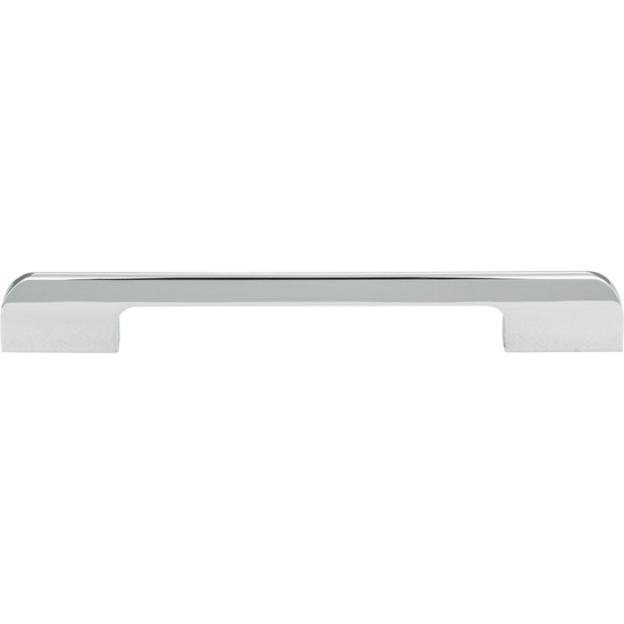 Atlas Homewares A891-CH Round Thin 6 5/16in (160mm) Center to Center Bar Pull Polished Chrome - KnobDepot