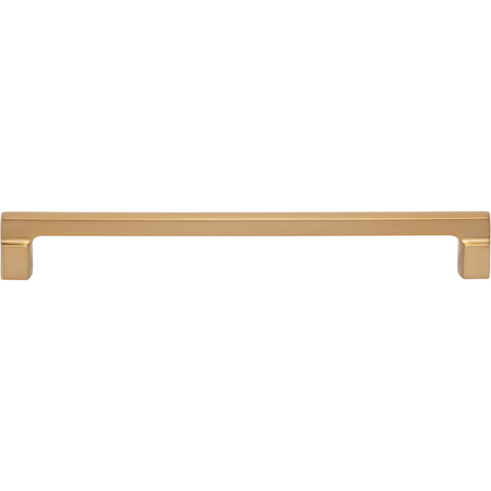 Atlas Homewares A526-WB Reeves 8 13/16in Center to Center Bar Pull Warm Brass