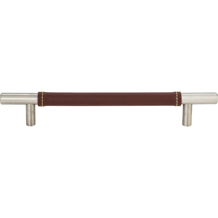 Atlas Homewares 281-OW-BRN Zanzibar 6 5/16in Center to Center Bar Pull Brushed Nickel