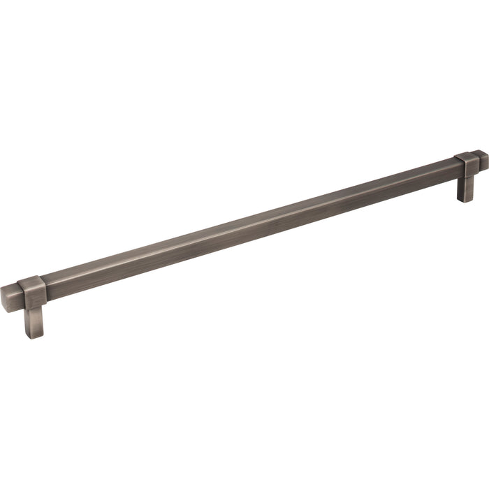 Jeffrey Alexander 293-305BNBDL Zane 305 mm Center-to-Center Bar Pull Brushed Pewter