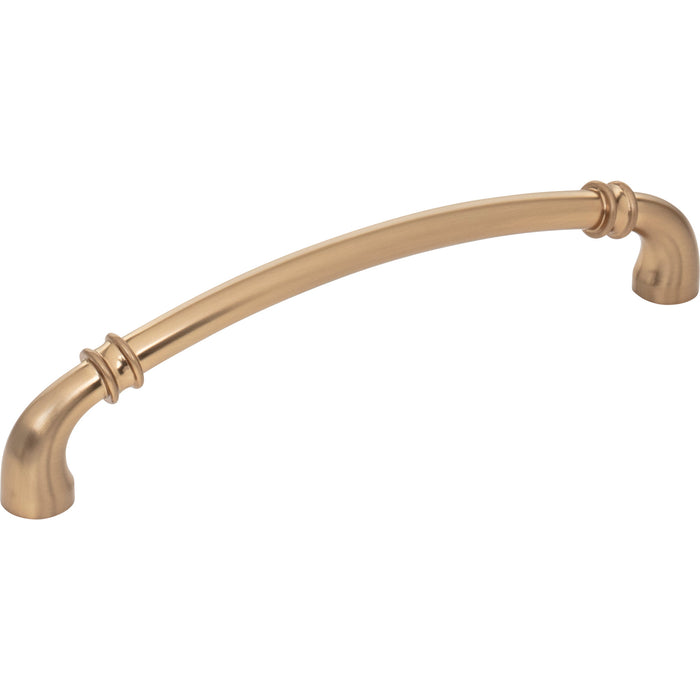 Jeffrey Alexander 445-160SBZ Marie 160 mm Center-to-Center Bar Pull Satin Bronze
