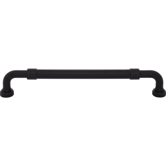 Top Knobs TK3186BLK Holden 12" Center to Center Appliance Pull Flat Black - KnobDepot