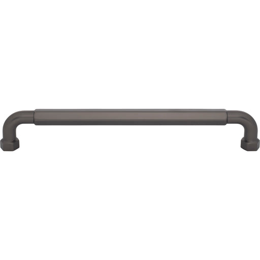 Top Knobs TK3208AG Dustin 18" Center to Center Appliance Pull Ash Gray - KnobDepot