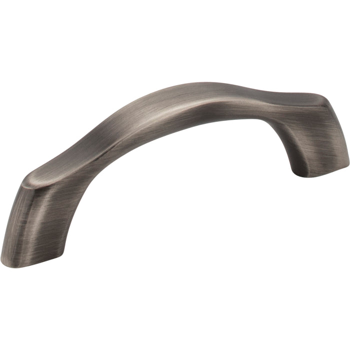 Elements 993-3BNBDL Aiden 3" Center-to-Center Bar Pull Brushed Pewter