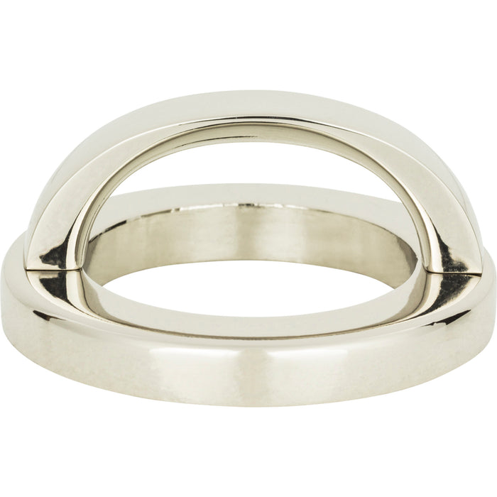 Atlas Homewares 405-PN Tableau 1 13/16in Center to Center Finger Pull Polished Nickel
