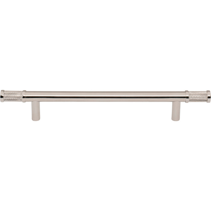 Top Knobs TK3234PN Burnham 6 5/16" Center to Center Bar Pull Polished Nickel - KnobDepot