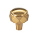 Top Knobs TK3080HB Kingsmill 1 1/4" Diameter Geometric Knob Honey Bronze - KnobDepot