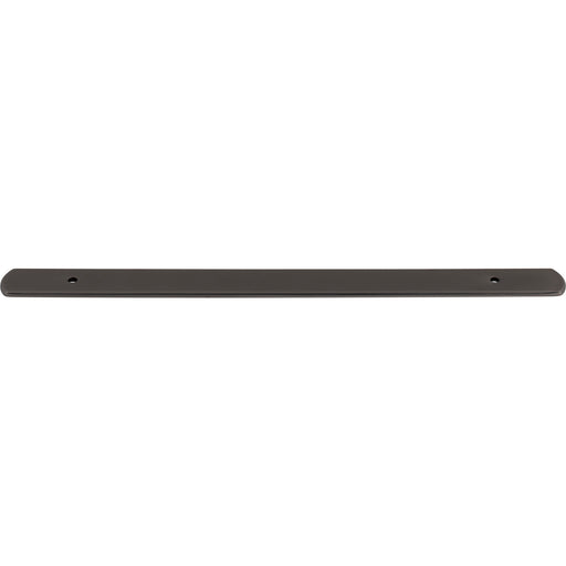 Top Knobs TK3275AG Wescott 8 13/16" Center to Center Pull Backplate Ash Gray - KnobDepot
