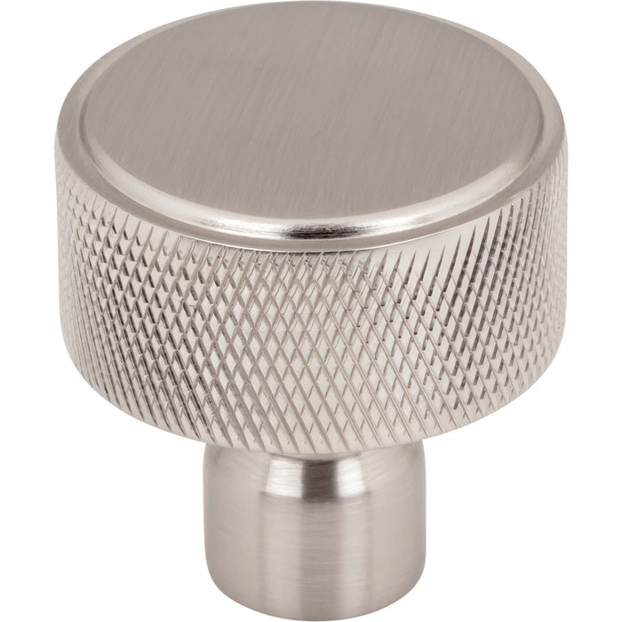 Top Knobs TK3261BSN Garrison 1 1/4" Length Round Knob Brushed Satin Nickel - KnobDepot