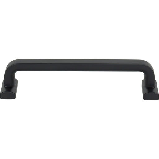 Top Knobs TK3163BLK Harrison 5 1/16" Center to Center Bar Pull Flat Black - KnobDepot
