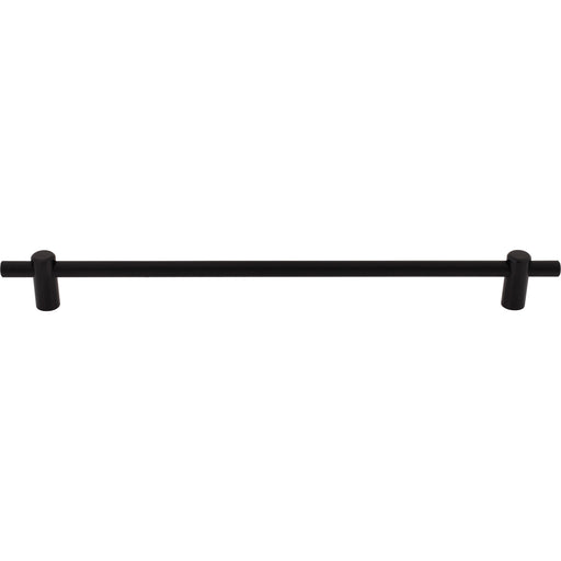 Top Knobs TK3259BLK Dempsey 18" Center to Center Bar Pull Flat Black - KnobDepot